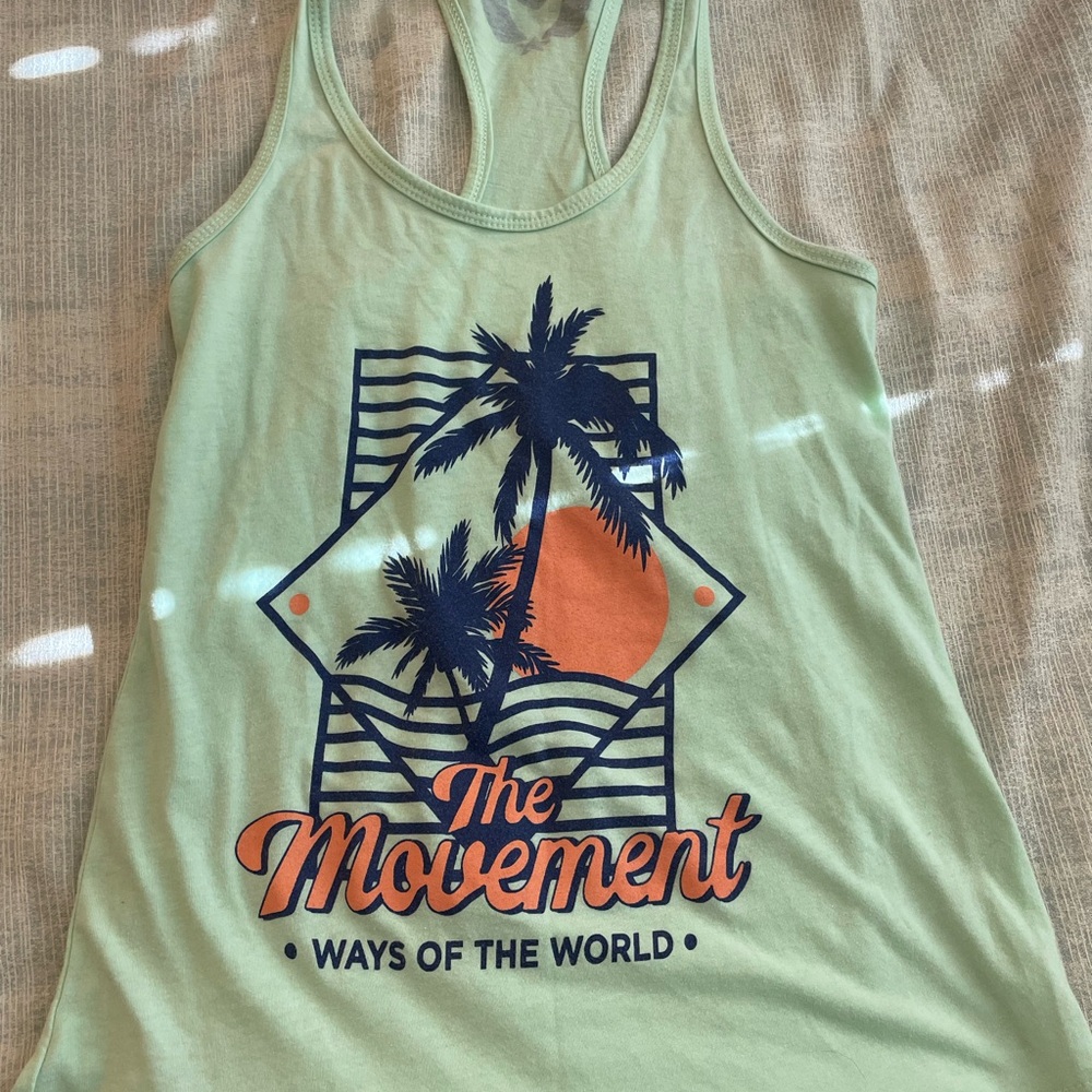 “The Movement” racer back tank